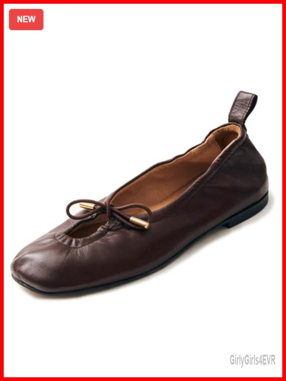 Women Square Toe Lace Up Bow Ballerina Slip On Mary Jane Flats Suede Synthetic